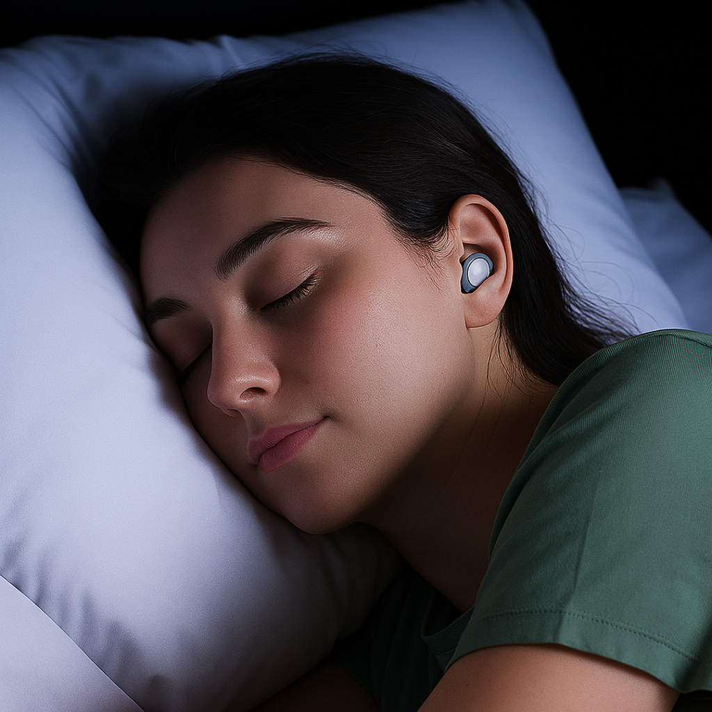 Bouchons d’Oreilles Sommeil en Silicone (réutilisables)
