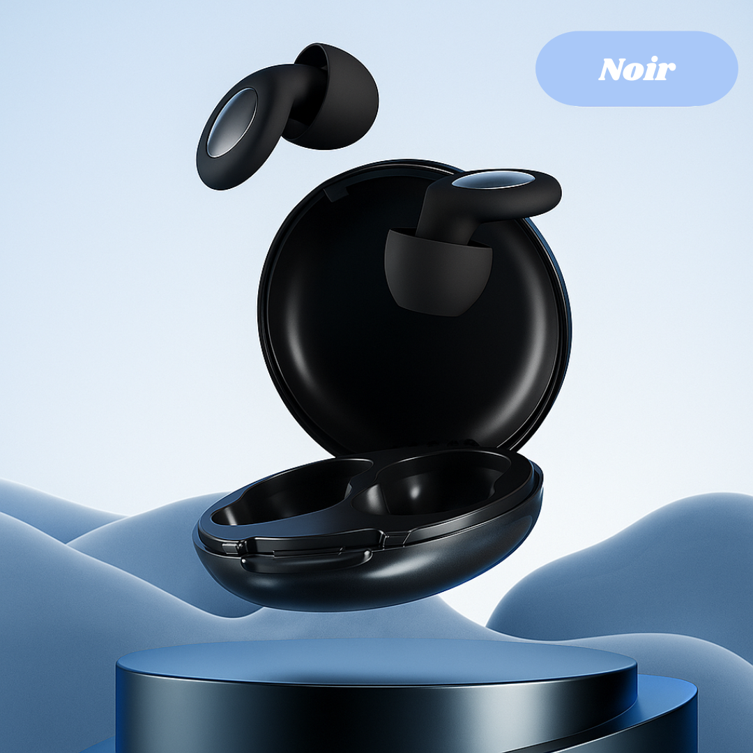 Bouchons d’Oreilles Sommeil en Silicone (réutilisables)