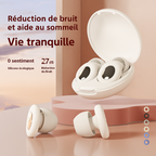 Bouchons d’Oreilles Sommeil en Silicone (réutilisables)