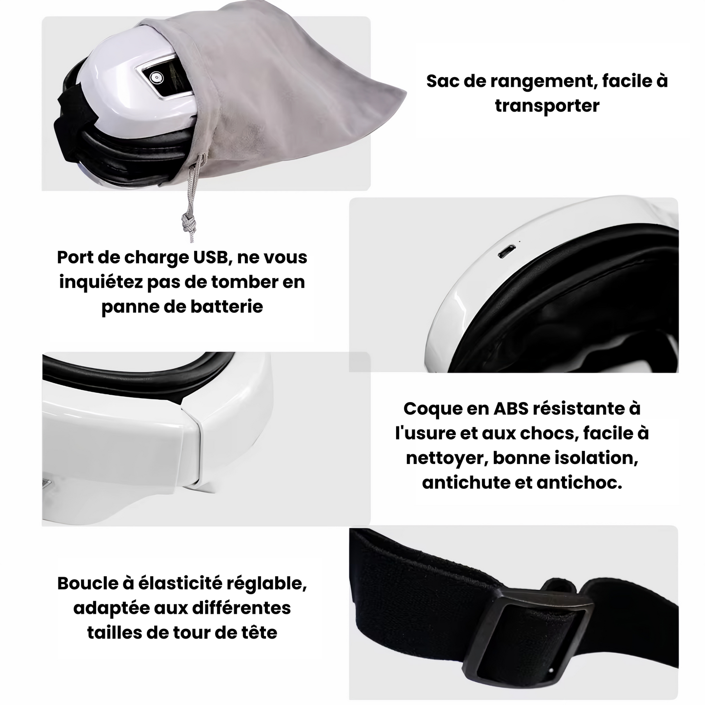 Masque de Massage Oculaire Intelligent