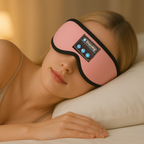 Masque de Sommeil Bluetooth 3D — blackout & audio intégré