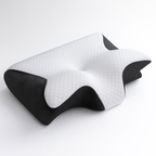 Oreiller Cervical Mémoire de Forme 2-en-1 — Soulage la nuque, aligne la colonne