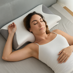 Oreiller Cervical Mémoire de Forme 2-en-1 — Soulage la nuque, aligne la colonne
