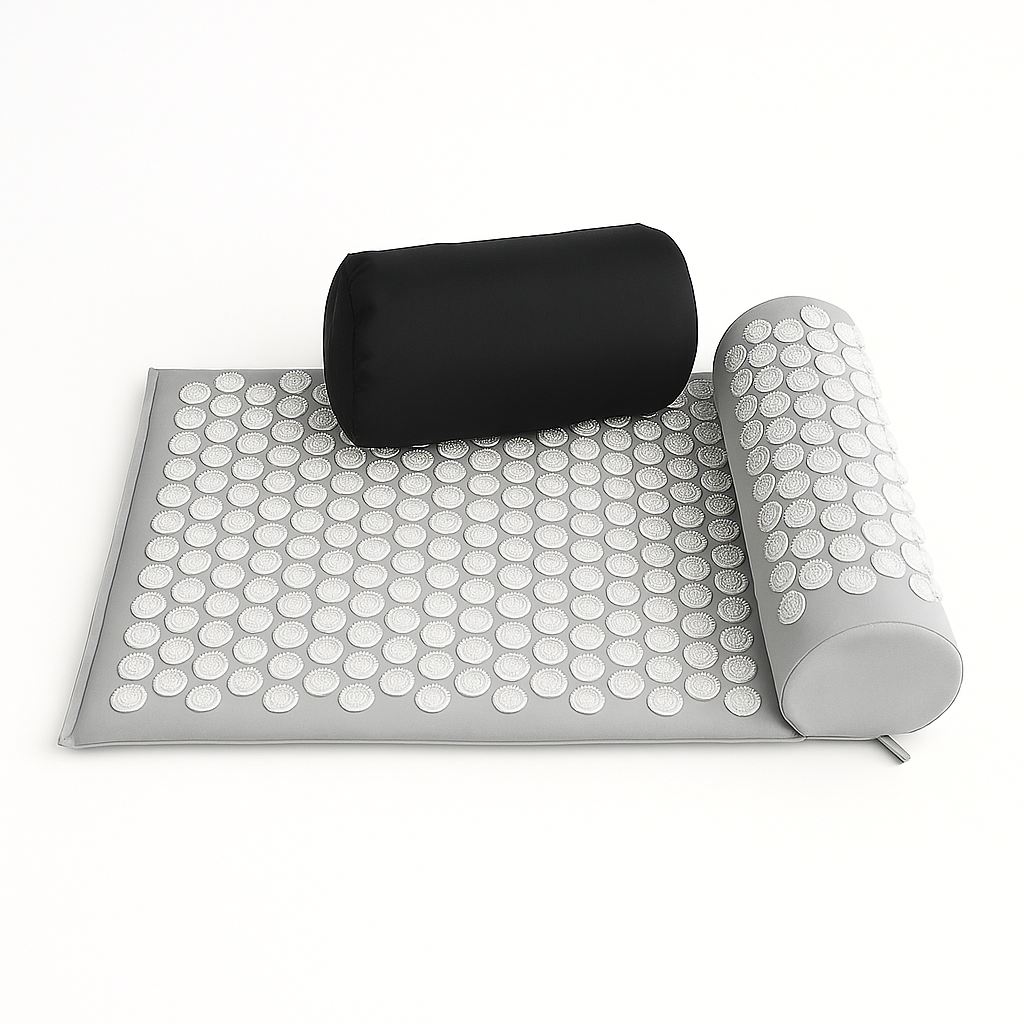 Tapis d’Acupression « Lotus » + Coussin — Détend le dos, relâche les tensions